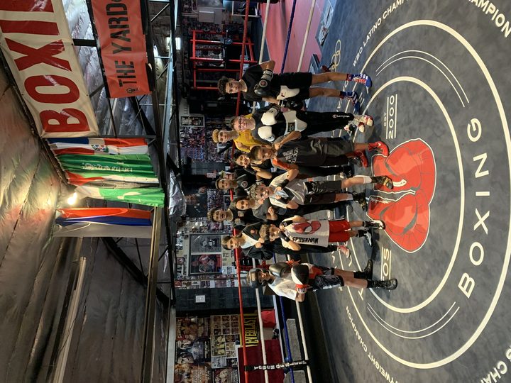 TOS team on the canvas