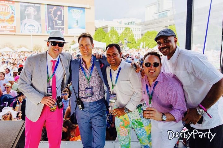 DaVarryl at a Derby party