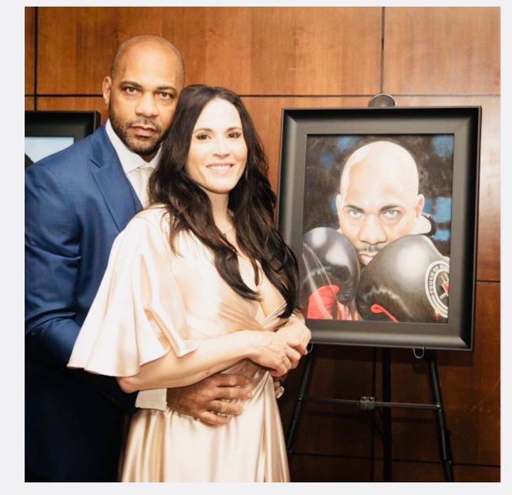 DaVarryl and Jennifer at the Colorado Sports Hall of Fame, 2022